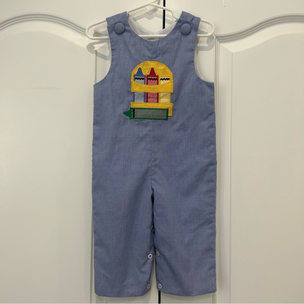 Precious Kids Crayon applique Longall